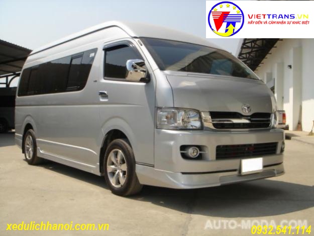 Cho thuê xe Toyota Hiace